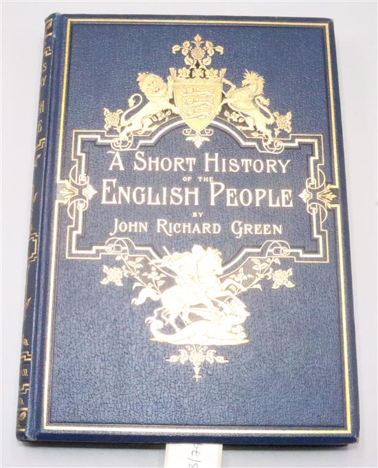 8 Vols, Short History of English People(-)
